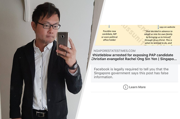 Facebook Issues Correction To Alex Tan’s Post Under Singapore Fake News Law